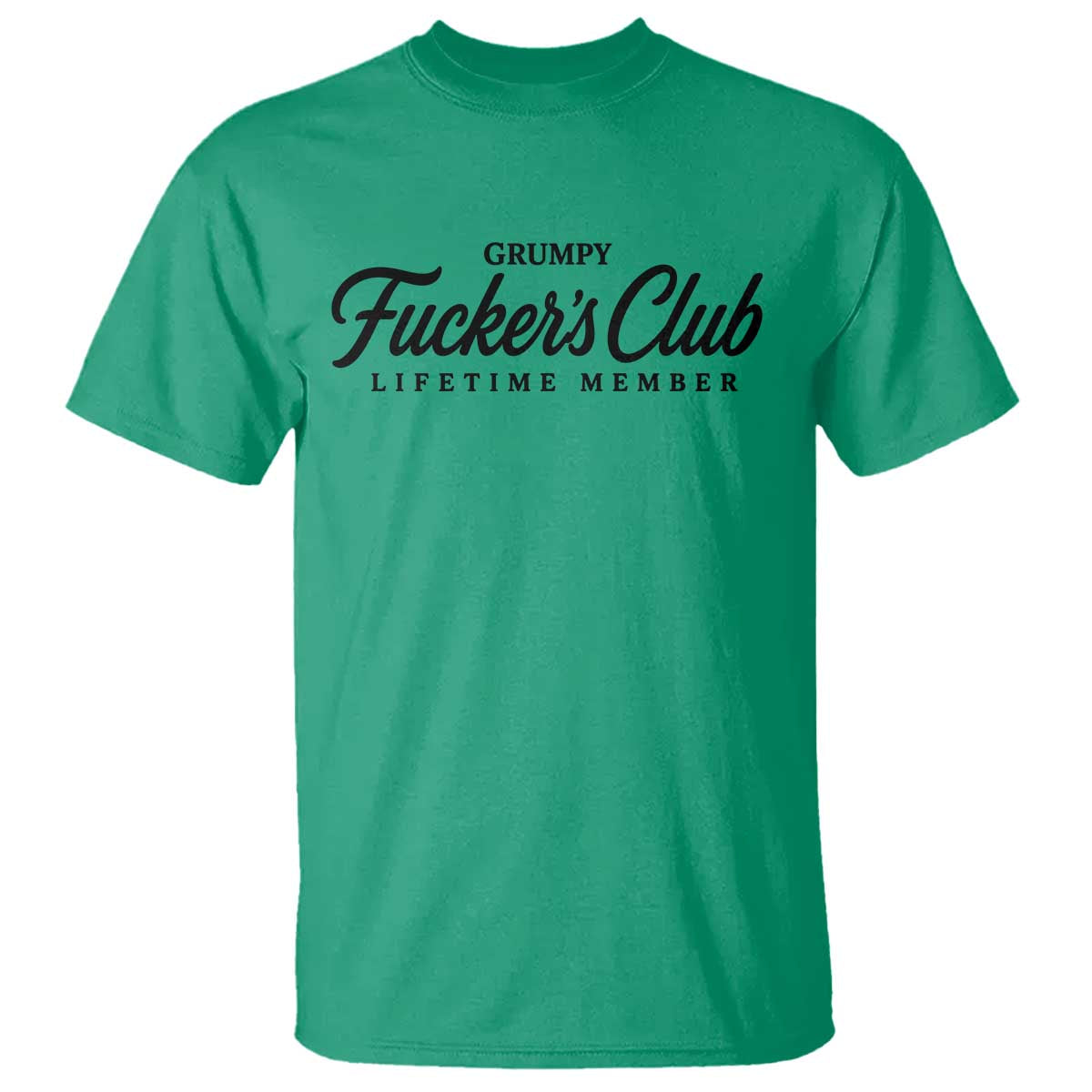 Vintage Grumpy Fuckers Club Lifetime Member T Shirt Gag Gift Birthday Husband Dad Fathers Day