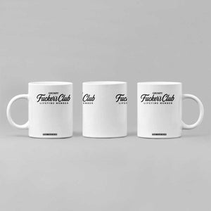 Vintage Grumpy Fuckers Club Lifetime Member Coffee Mug Gag Gift Birthday Husband Dad Fathers Day