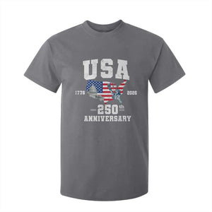 250th Anniversary USA T Shirt For Kid 4th of July America US Flag Patriotic 250 Years American Flag