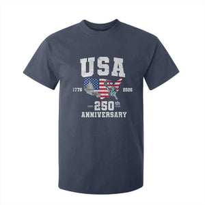 250th Anniversary USA T Shirt For Kid 4th of July America US Flag Patriotic 250 Years American Flag