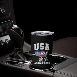 250th Anniversary USA Tumbler Cup 4th of July America US Flag Patriotic 250 Years American Flag