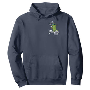 Funny Uncle Hoodie Cool Funcles Club Funcle Alligator TS10 Navy Print Your Wear