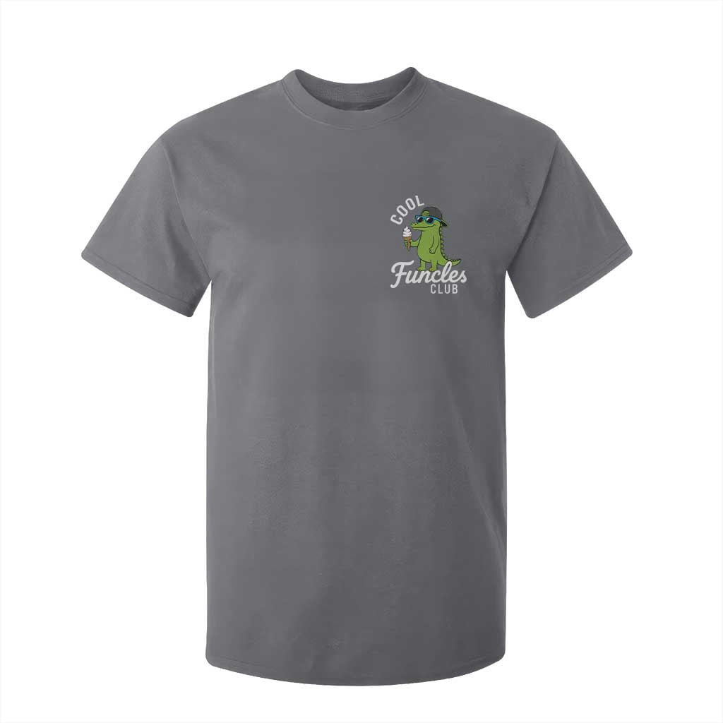 Funny Uncle T Shirt For Kid Cool Funcles Club Funcle Alligator