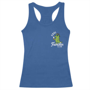 Funny Uncle Racerback Tank Top Cool Funcles Club Funcle Alligator TS10 Royal Blue Print Your Wear