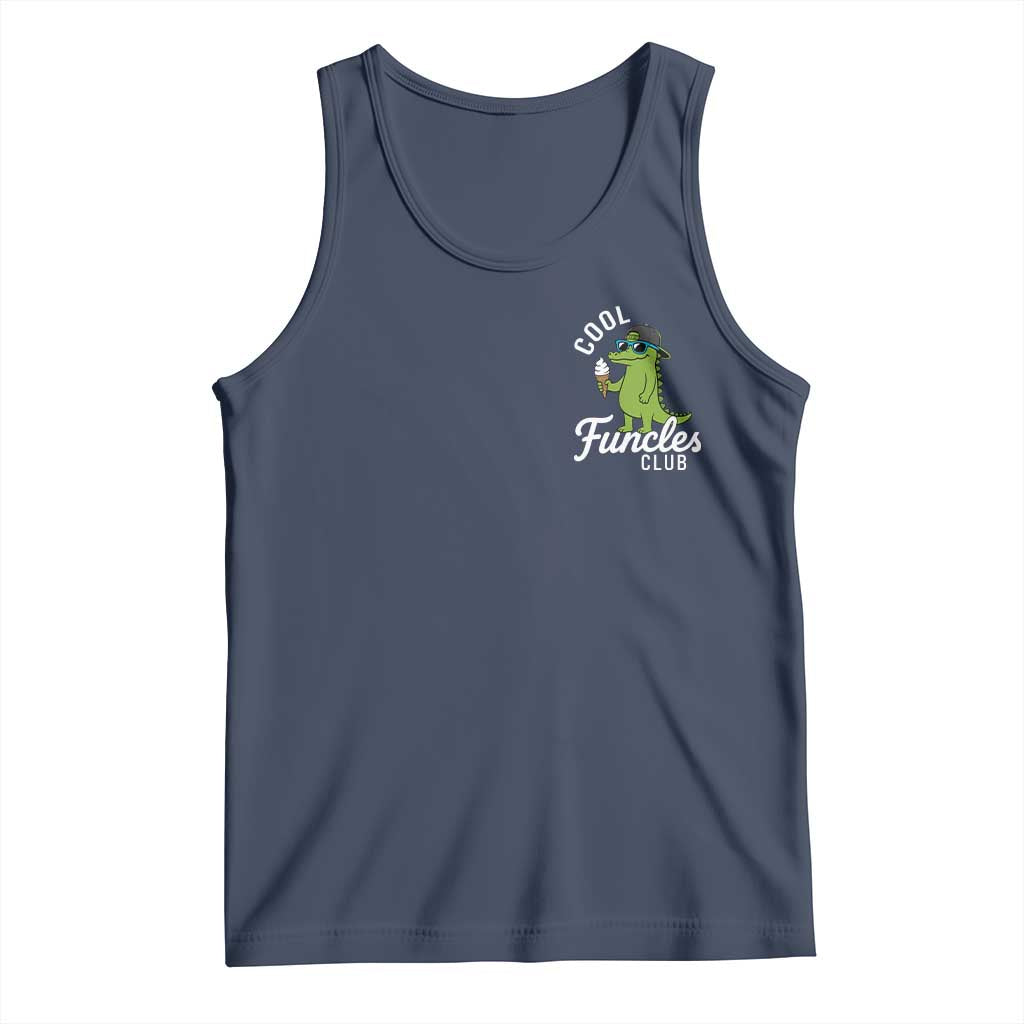 Funny Uncle Tank Top Cool Funcles Club Funcle Alligator