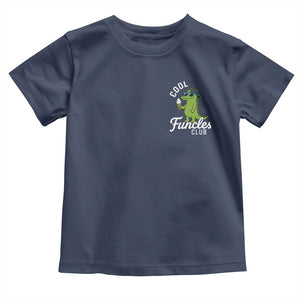 Funny Uncle Toddler T Shirt Cool Funcles Club Funcle Alligator TS10 Navy Print Your Wear
