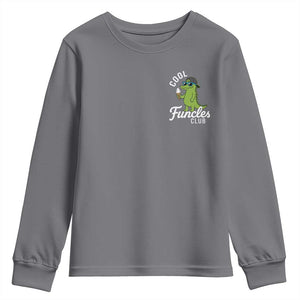 Funny Uncle Youth Sweatshirt Cool Funcles Club Funcle Alligator