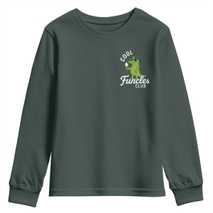 Funny Uncle Youth Sweatshirt Cool Funcles Club Funcle Alligator