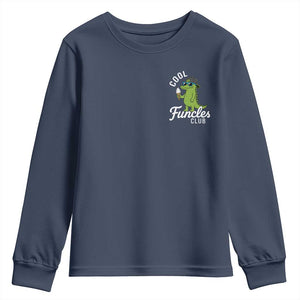 Funny Uncle Youth Sweatshirt Cool Funcles Club Funcle Alligator