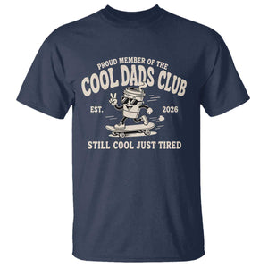 Cool Dads Club T Shirt Retro Skater Fatherhood Still Cool Just Tired Funny Dad Gifts