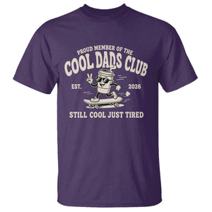 Cool Dads Club T Shirt Retro Skater Fatherhood Still Cool Just Tired Funny Dad Gifts