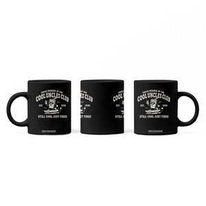 Cool Uncles Club Coffee Mug Retro Skater Uncle Still Cool Just Tired