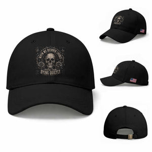 Addiction Recovery Baseball Cap When We Recover Loudly Vintage Skull Graphic
