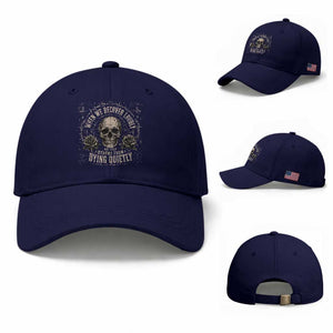 Addiction Recovery Baseball Cap When We Recover Loudly Vintage Skull Graphic