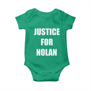 Justice for Nolan Baby Onesie Support and Rememberence Memorial