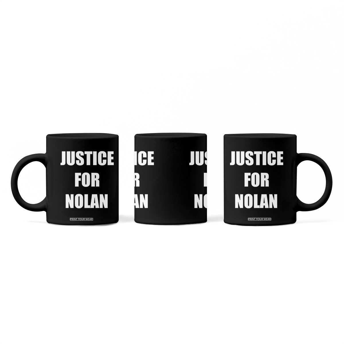 Justice for Nolan Coffee Mug Support and Rememberence Memorial