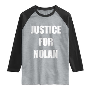 Justice for Nolan Raglan Shirt Support and Rememberence Memorial