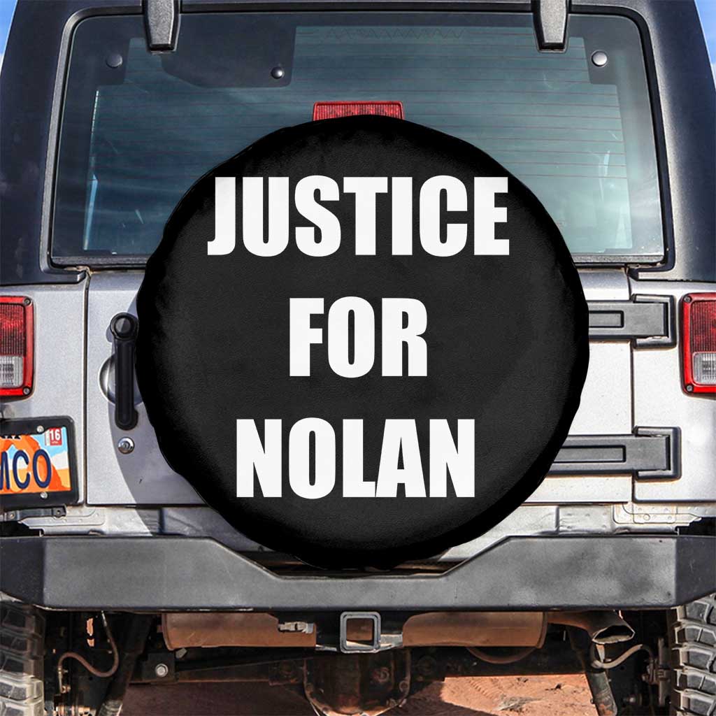 Justice for Nolan Spare Tire Cover Support and Rememberence Memorial TS10 No hole Black Print Your Wear
