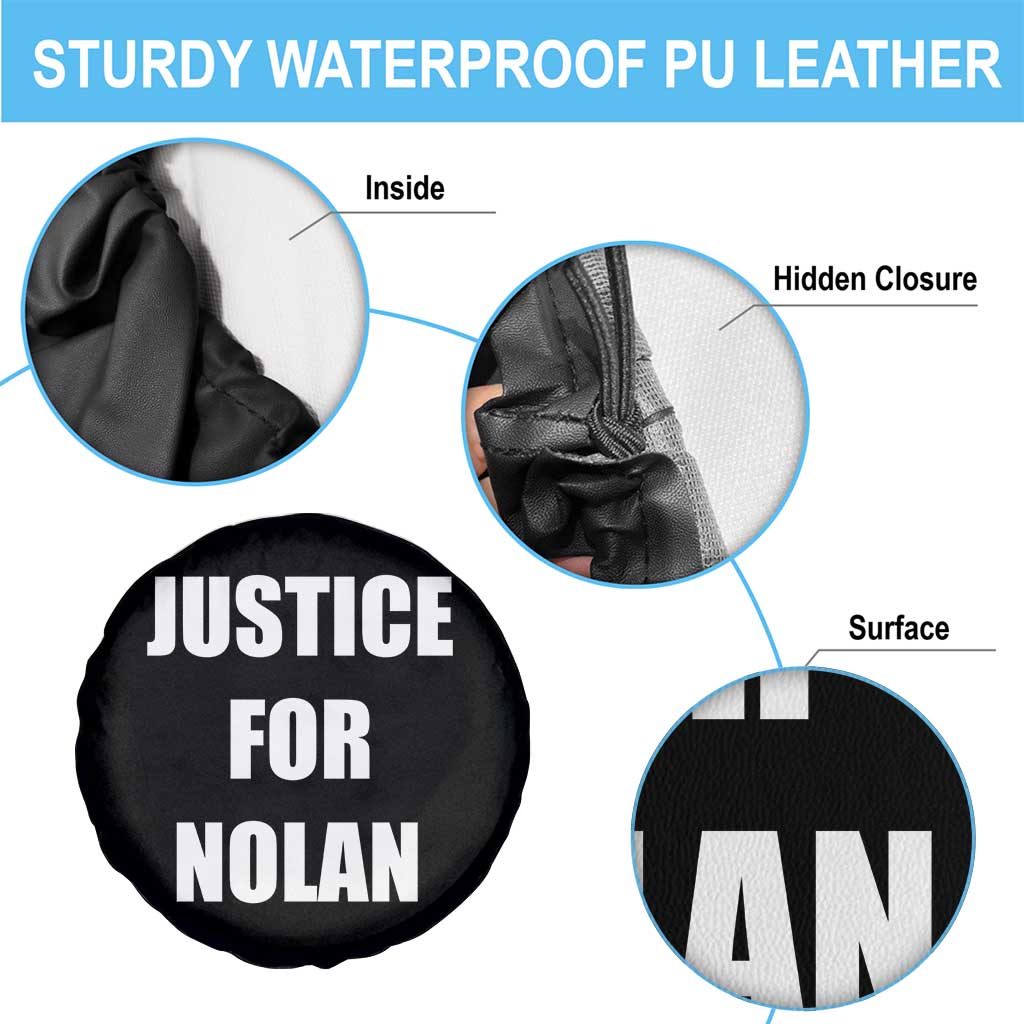 Justice for Nolan Spare Tire Cover Support and Rememberence Memorial