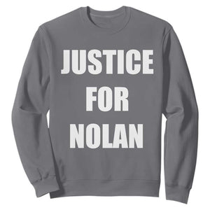 Justice for Nolan Sweatshirt Support and Rememberence Memorial