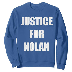 Justice for Nolan Sweatshirt Support and Rememberence Memorial