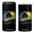 Mothman 4 in 1 Can Cooler Tumbler Starry Night Van Gogh Cryptid Lover TS10 One Size: 16 oz Black Print Your Wear