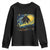 Mothman Youth Sweatshirt Starry Night Van Gogh Cryptid Lover TS10 Black Print Your Wear