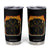 Retro Mothman Tumbler Cup Vintage Comicbook Style Cryptid Lore Cryptozoology TS10 Black Print Your Wear