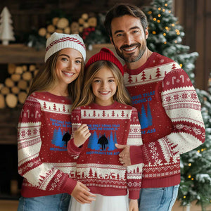 Funny Mothman Fat Ass Ugly Christmas Sweater Vintage Cryptid Funny Moth Man Meme TS10 Red Beige Print Your Wear