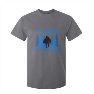 Funny Mothman Fat Ass T Shirt For Kid Vintage Cryptid Funny Moth Man Meme TS10 Charcoal Print Your Wear