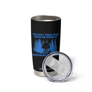 Funny Mothman Fat Ass Tumbler Cup Vintage Cryptid Funny Moth Man Meme TS10 Print Your Wear
