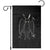 Creepy Cute Mothman Garden Flag Alt Goth Grunge Horror Aesthetic Cryptid TS10 Black Print Your Wear