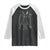 Creepy Cute Mothman Raglan Shirt Alt Goth Grunge Horror Aesthetic Cryptid TS10 Black White Print Your Wear