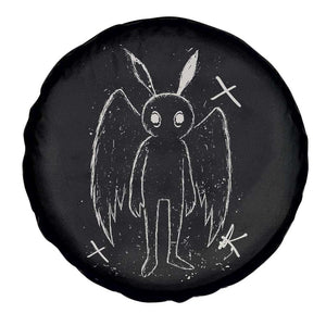 Creepy Cute Mothman Spare Tire Cover Alt Goth Grunge Horror Aesthetic Cryptid TS10 Print Your Wear