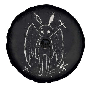Creepy Cute Mothman Spare Tire Cover Alt Goth Grunge Horror Aesthetic Cryptid TS10 Print Your Wear