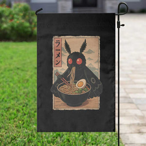 Funny Mothman Ramen Garden Flag Japanese Kawaii Noodles Cryptid Retro Manga Anime TS10 Print Your Wear