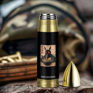 Funny Mothman Ramen Bullet Tumbler Japanese Kawaii Noodles Cryptid Retro Manga Anime TS10 Print Your Wear