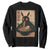 Funny Mothman Ramen Sweatshirt Japanese Kawaii Noodles Cryptid Retro Manga Anime TS10 Black Print Your Wear