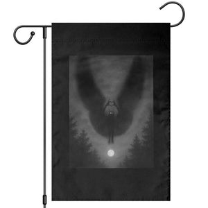 Mothman Garden Flag Horror Poster Halloween Cryptid Lover TS10 Black Print Your Wear