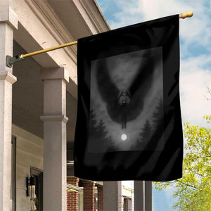 Mothman Garden Flag Horror Poster Halloween Cryptid Lover TS10 Print Your Wear