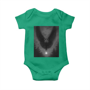 Mothman Baby Onesie Horror Poster Halloween Cryptid Lover TS10 Irish Green Print Your Wear