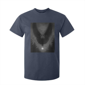 Mothman T Shirt For Kid Horror Poster Halloween Cryptid Lover TS10 Navy Print Your Wear