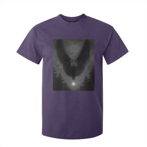 Mothman T Shirt For Kid Horror Poster Halloween Cryptid Lover TS10 Purple Print Your Wear