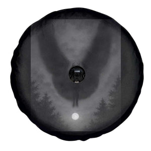 Mothman Spare Tire Cover Horror Poster Halloween Cryptid Lover TS10 Print Your Wear