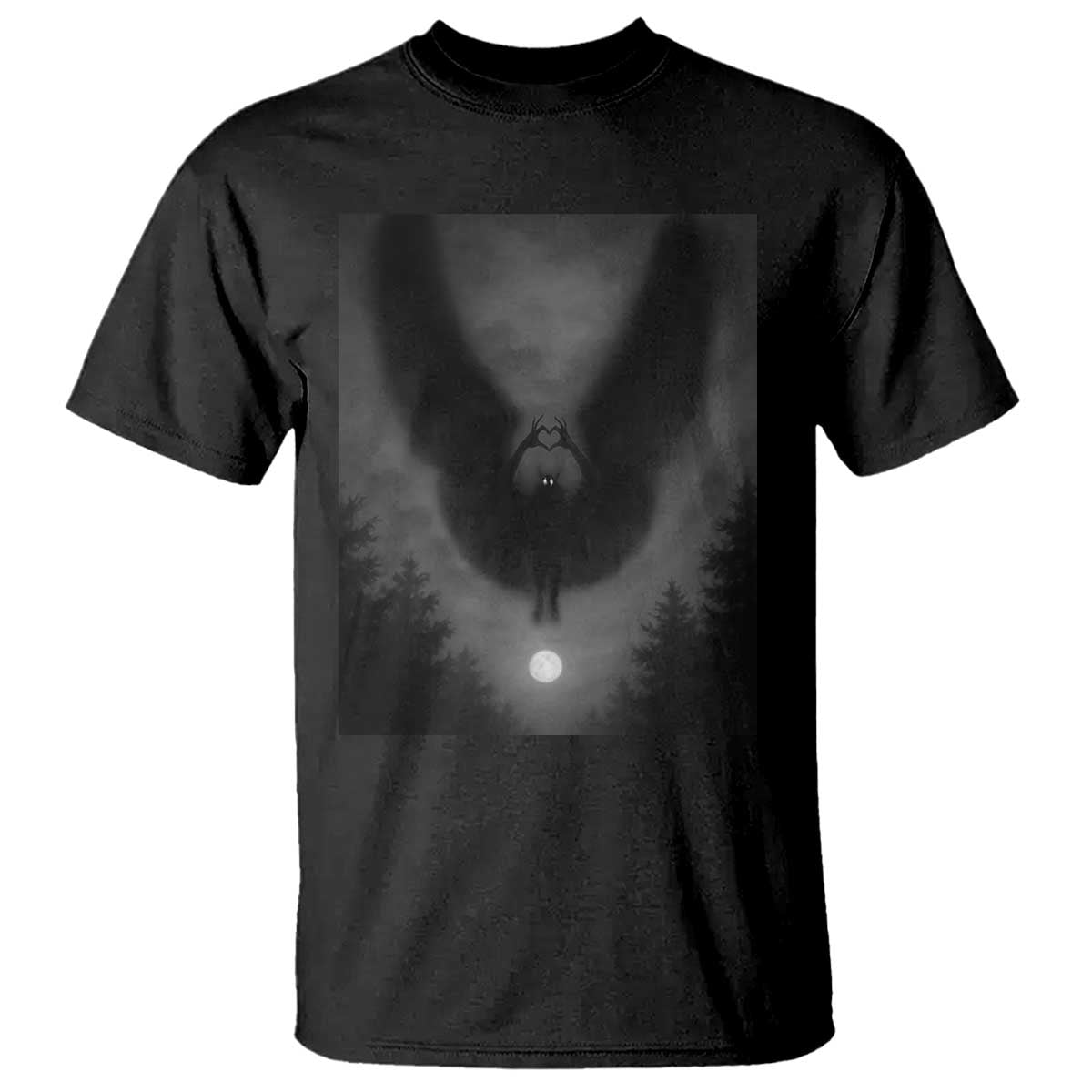 Mothman T Shirt Horror Poster Halloween Cryptid Lover TS10 Black Print Your Wear