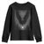 Mothman Youth Sweatshirt Horror Poster Halloween Cryptid Lover TS10 Black Print Your Wear