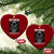 Mothman Ceramic Ornament Horror Poster Halloween Harbinger of Doom Cryptid Creature TS10 Print Your Wear