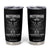 Mothman Tumbler Cup Horror Poster Halloween Harbinger of Doom Cryptid Creature TS10 Black Print Your Wear