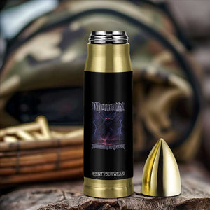 Mothman Bullet Tumbler Black Bridge Folk Horror Cryptid Fan TS10 Print Your Wear