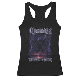 Mothman Racerback Tank Top Black Bridge Folk Horror Cryptid Fan TS10 Black Print Your Wear